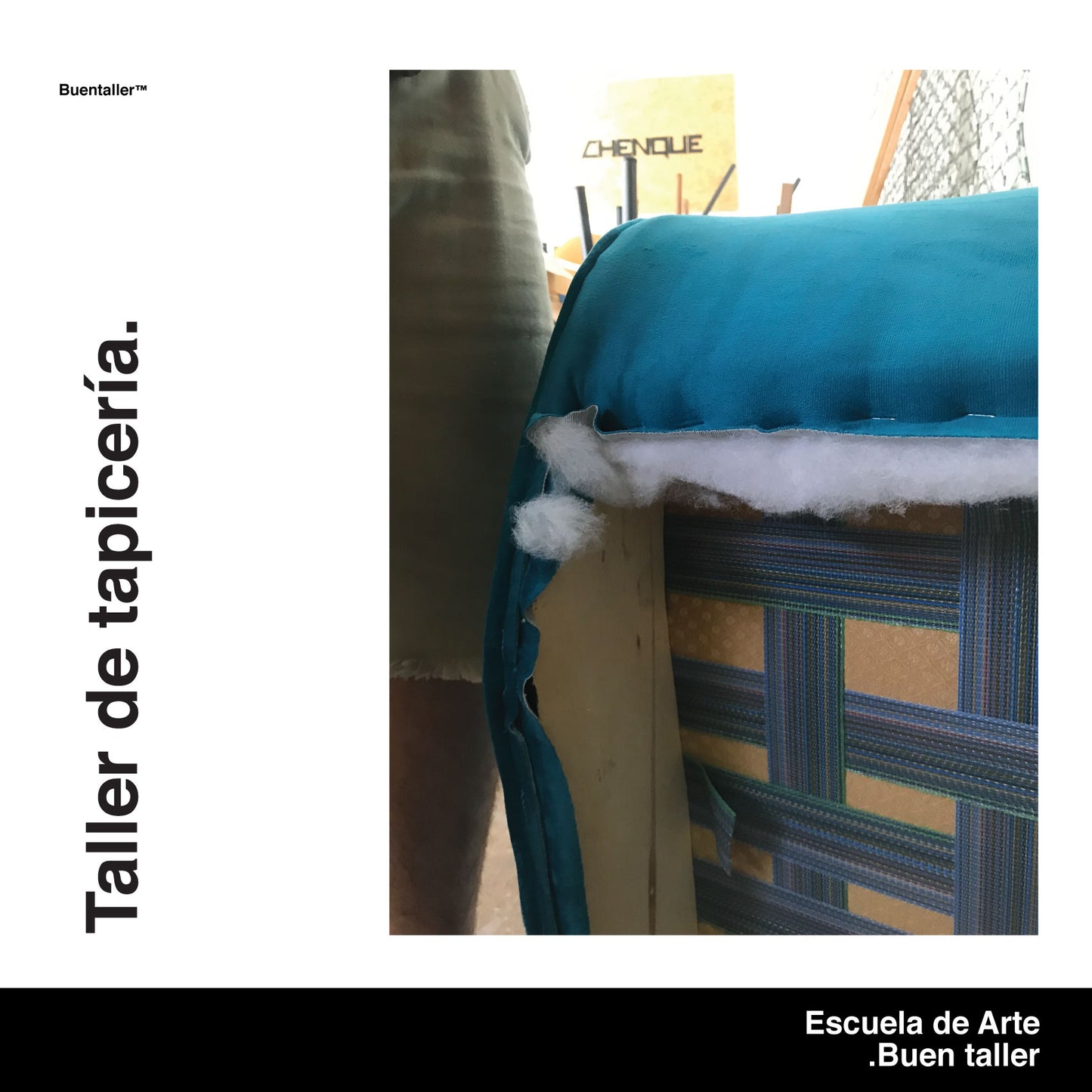 Curso taller tapicería inicial